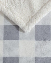 Eddie Bauer Mountain Plaid Ultra Soft Throw, 50" x 60"