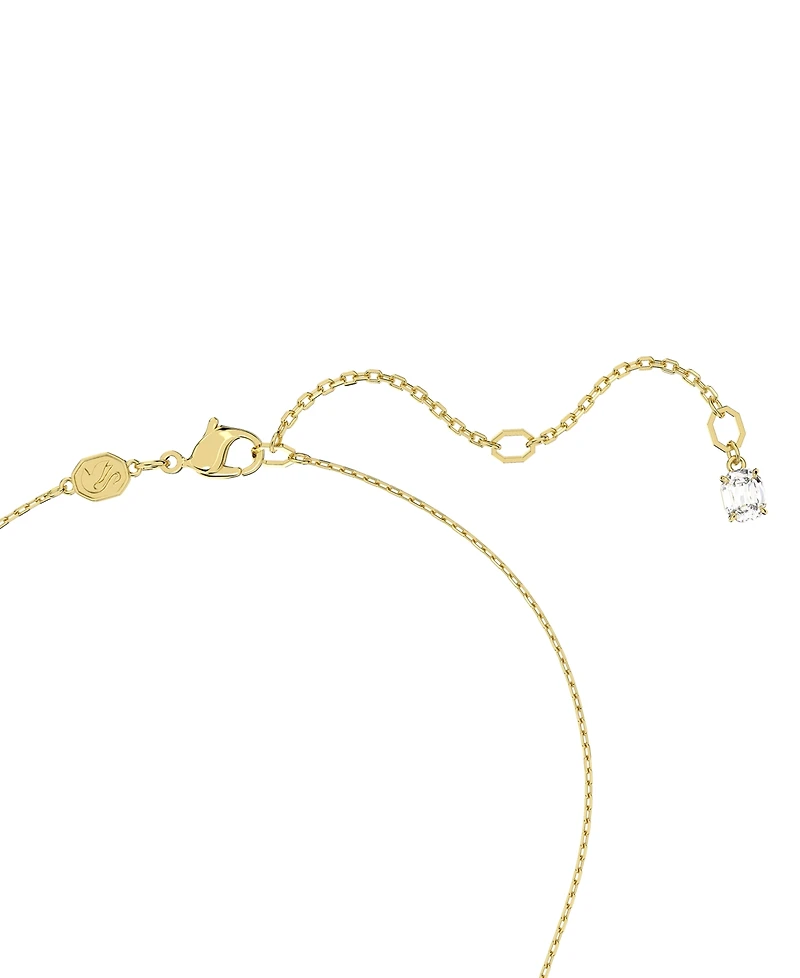 Swarovski Gold-Tone Mixed Crystal Pendant Necklace, 15-3/4" + 2-3/4"