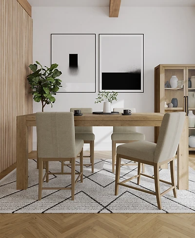Davie Counter Height 5pc Dining Set (Table & 4 Chairs)