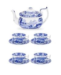 Spode Blue Italian Tea Serving Set