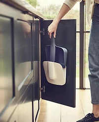 Joseph Joseph Cleanstore Wall-Mounted Dustpan Brush with Dust-Shield Storage