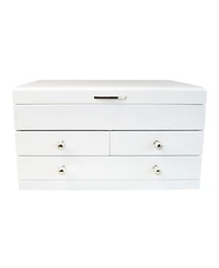 Mele & Co Fairhaven Wooden Jewelry Box in Finish