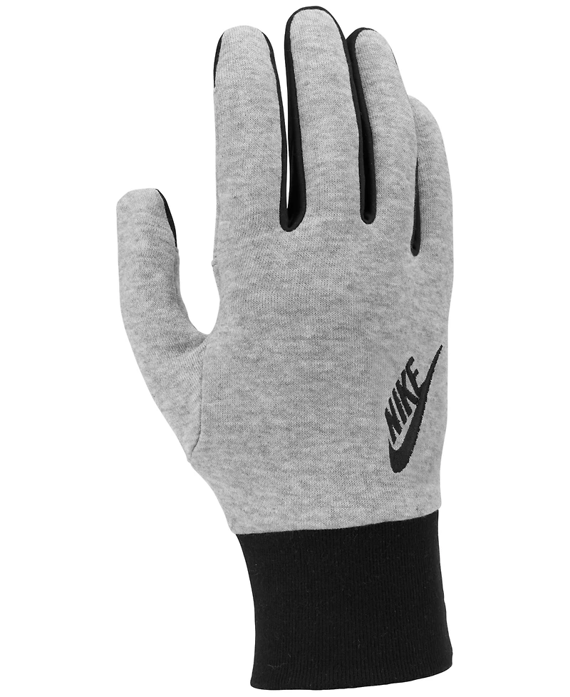 Nike Men's Club Fleece 2.0 Embroidered Logo Tech Gloves