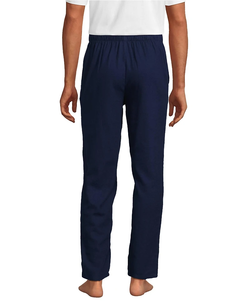 Lands' End Big & Tall Flannel Pajama Pants