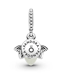 Pandora Sterling Silver Glow-in-the-Dark Firefly Dangle Charm