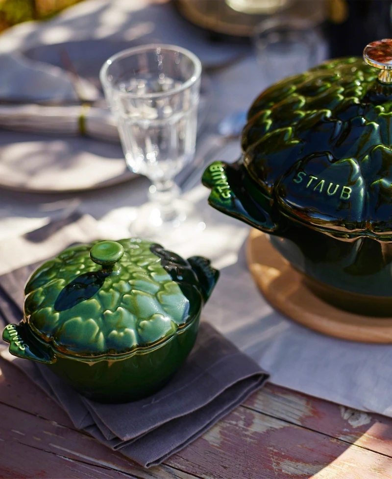 Staub Cast Iron 3-Qt. Artichoke Dutch Oven