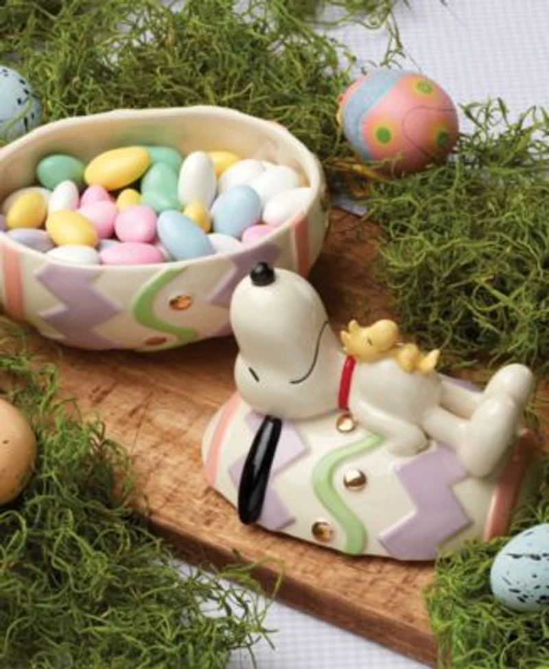 Lenox Peanuts Snoopy Woodstock Easter Collection