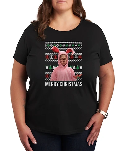 Air Waves Trendy Plus A Christmas Story Graphic T-shirt
