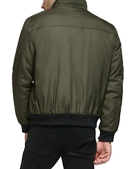 Calvin Klein Men's Classic Zip-Front Ripstop Bomber Jacket