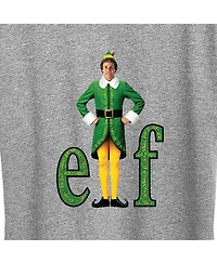 Trendy Plus Elf Movie Christmas Graphic T-shirt