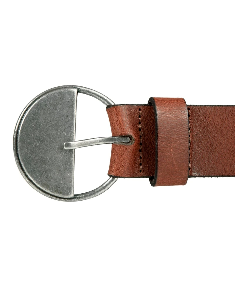 Lucky Brand Women's Half Circle Statement Buckle Belt