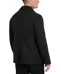 Kenneth Cole Men's Double-Breasted Peacoat