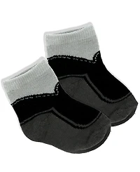 Baby Mode Baby Boys Suspender Bodysuit, Pants and Socks, 3 Piece Set