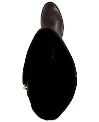 Kenneth Cole New York Women's Levon Wide Shaft Tall Knee High Boots - Extended Widths