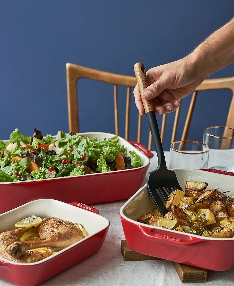 Staub Ceramic 3-Piece Rectangular Baking Dish Set