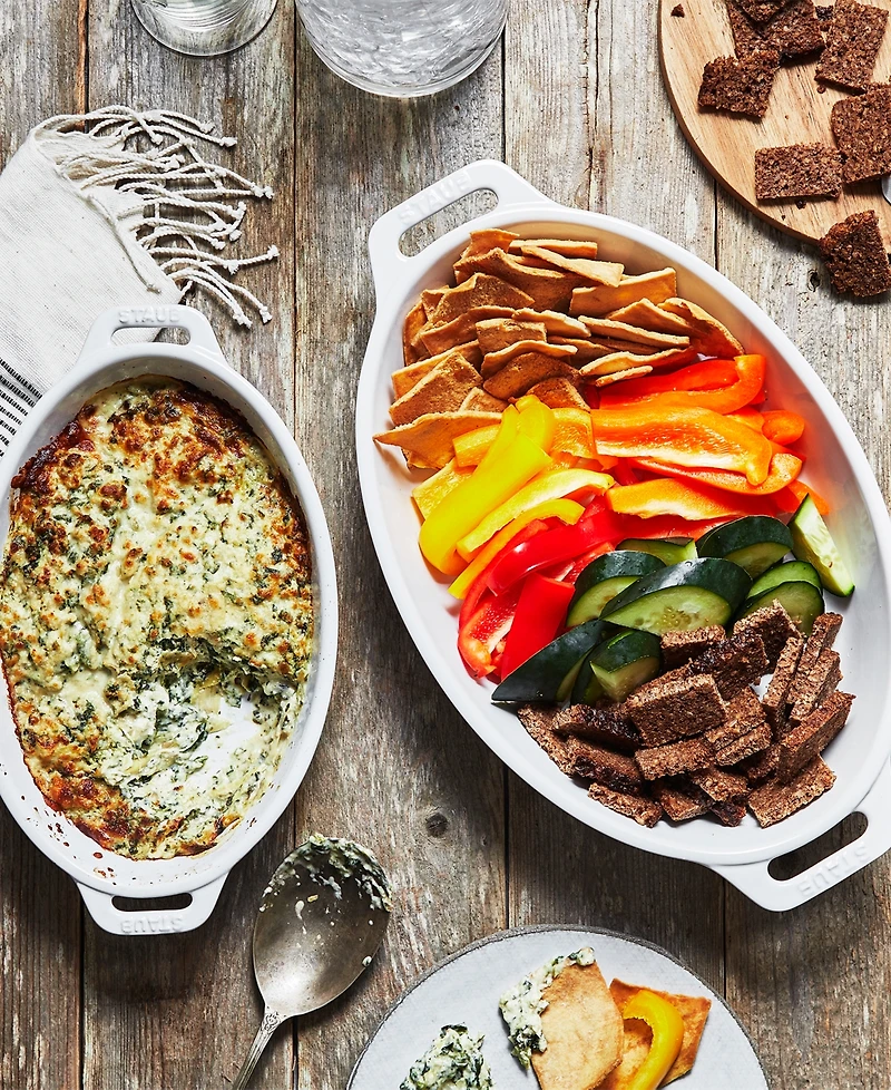 Staub Ceramic 2-Piece Oval Baking Dish Set