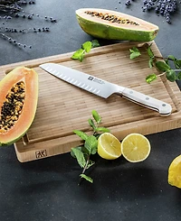 Zwilling Pro Le Blanc 7" Slim Hollow Edge Santoku Knife