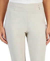 Jm Collection Women's Pull-On Capri Tummy-Control Pants, Exclusively at Macy's