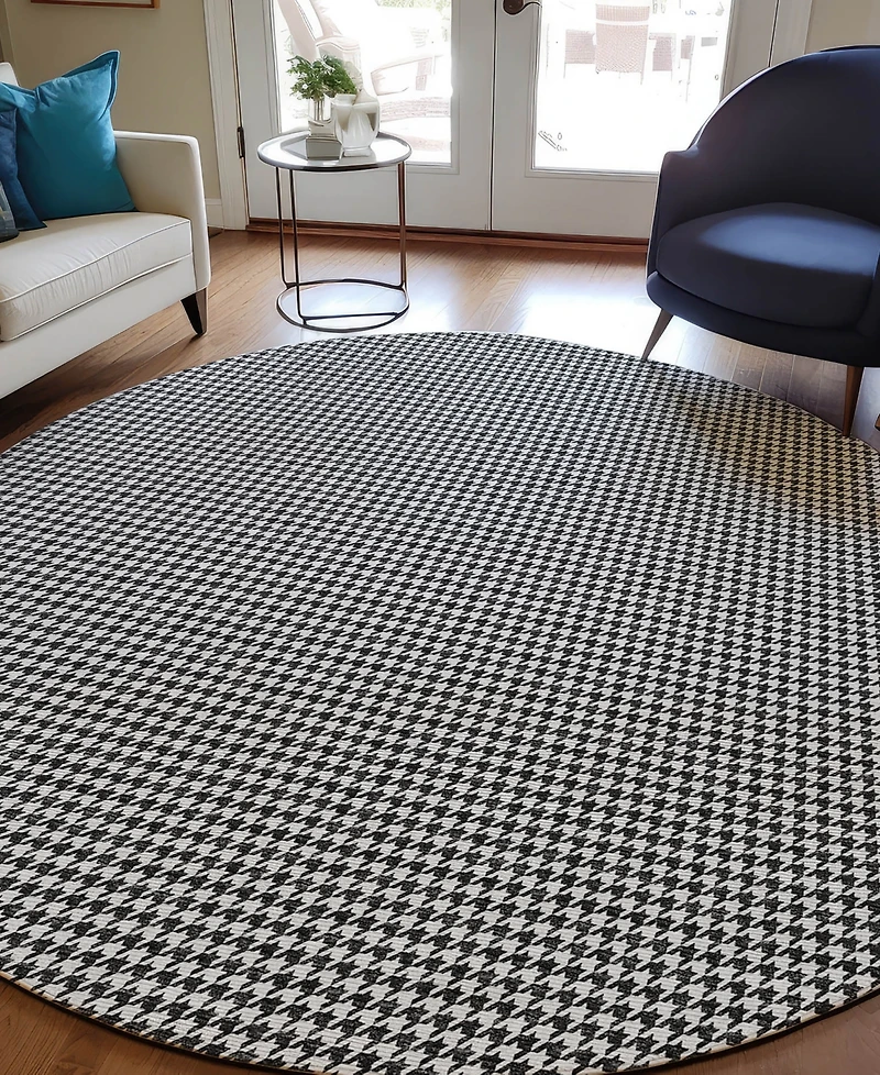 Dalyn Hinton Washable HN1 10' x Round Area Rug