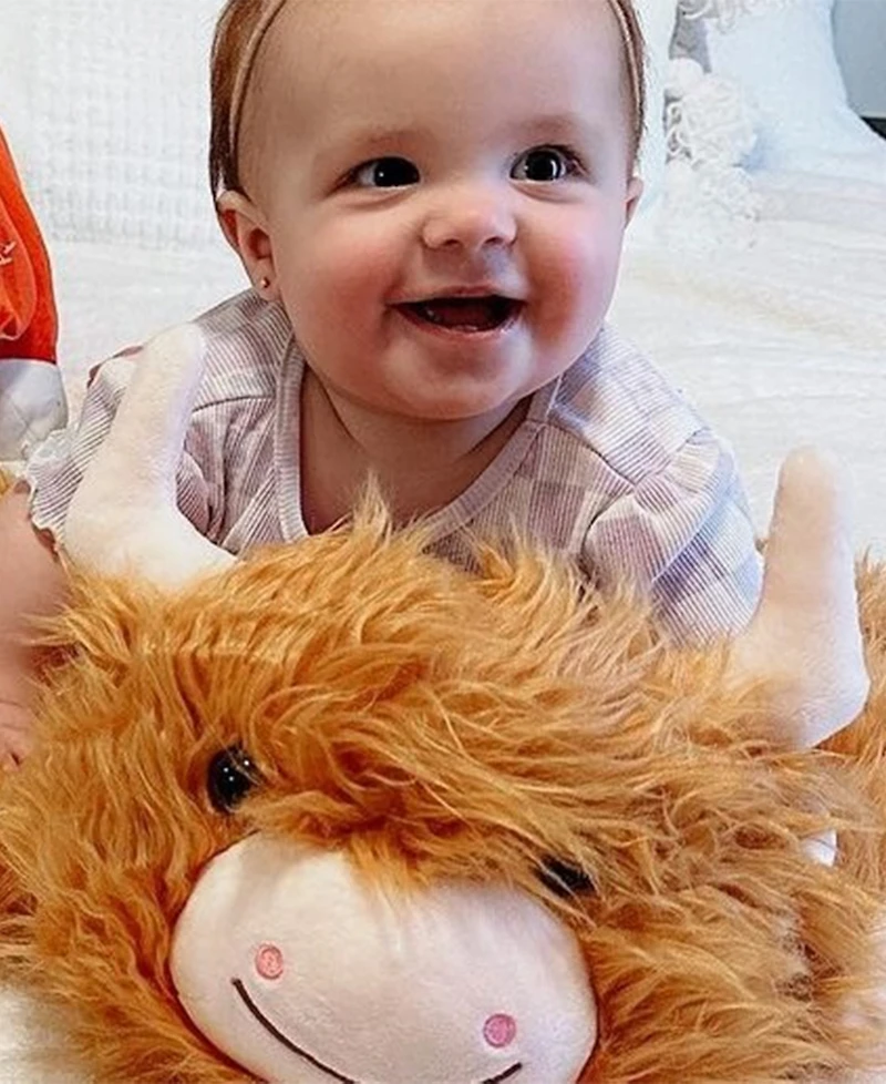 Pillow Pet Highland Cow Plush Pillow