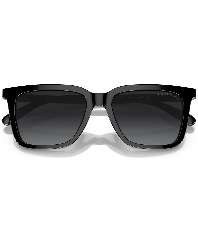 Coach Men's CL910 Polarized Sunglasses, Gradient HC8385U