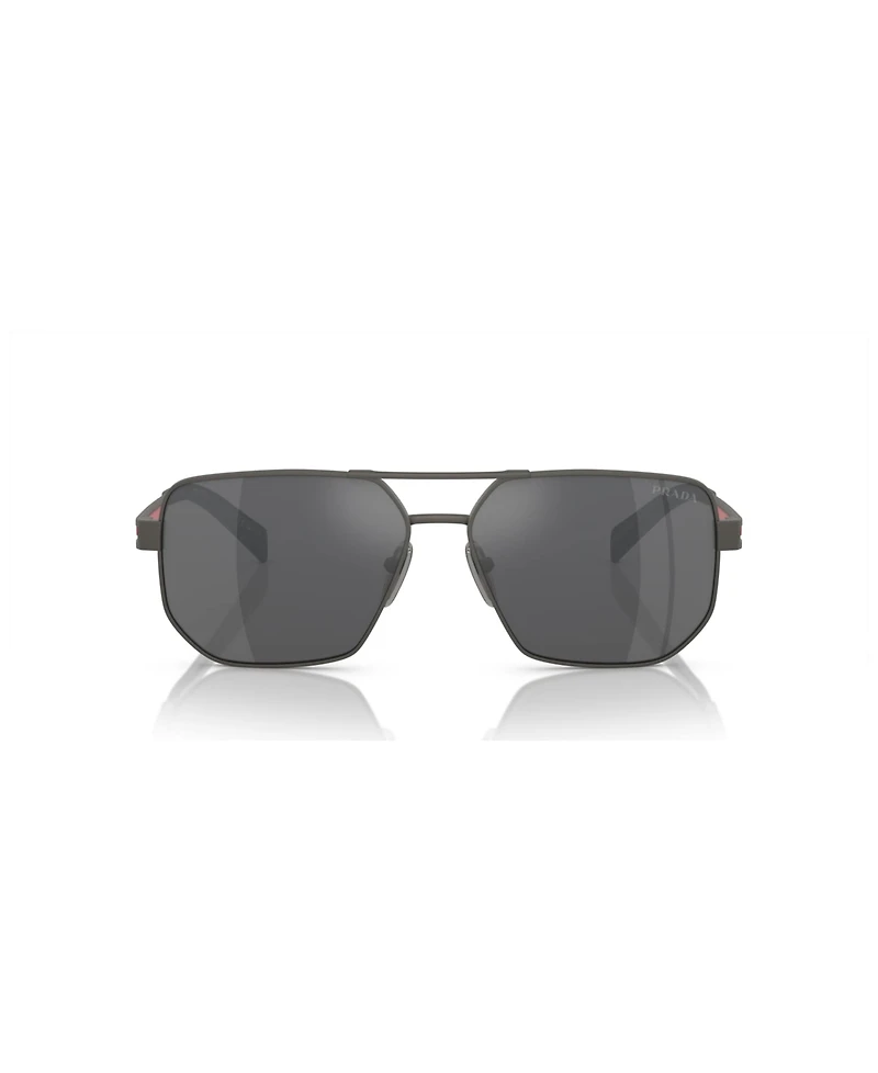 Prada Linea Rossa Men's Sunglasses, Mirror Ps 51ZS