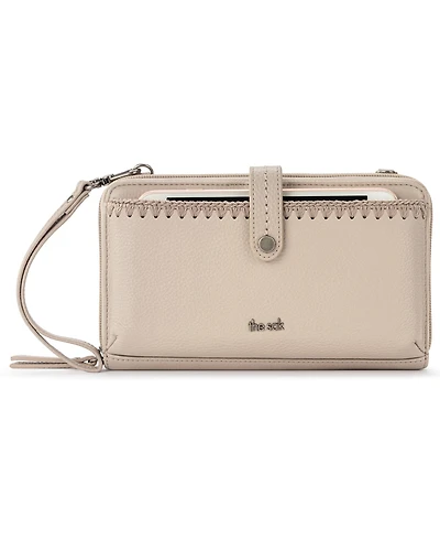 Iris Leather Smartphone Convertible Crossbody Wallet