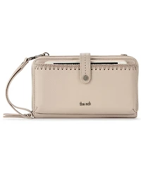 Iris Leather Smartphone Convertible Crossbody Wallet