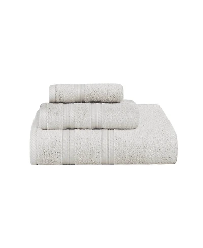 Superior Smart Dry Zero Twist Cotton 3-Piece Assorted Towel Set