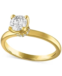 Alethea Certified Diamond Solitaire Engagement Ring (3/4 ct. t.w.) in 14k Gold featuring diamonds with the De Beers Code of Origin, Created for Macy's