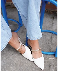 Belle & Bloom On The Go Leather Flat