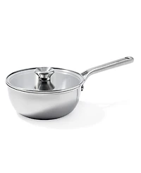 Oxo Mira Tri-Ply Stainless Steel 10" Covered Chef's Pan