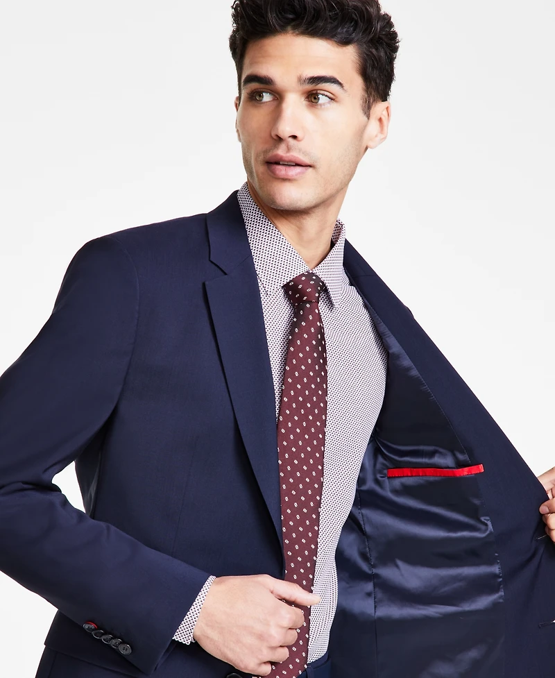 Hugo by Boss Men's Modern Fit Wool Suit Jacket