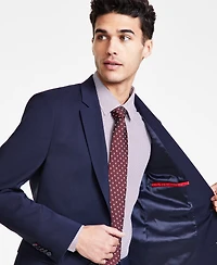 Hugo by Boss Men's Modern Fit Wool Suit Jacket