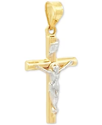 Small Crucifix Pendant in 14k Gold