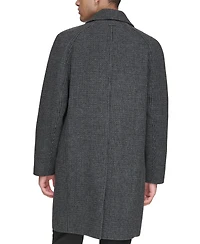 Marc New York Men's Rennel Houndstooth Single-Breasted Topcoat