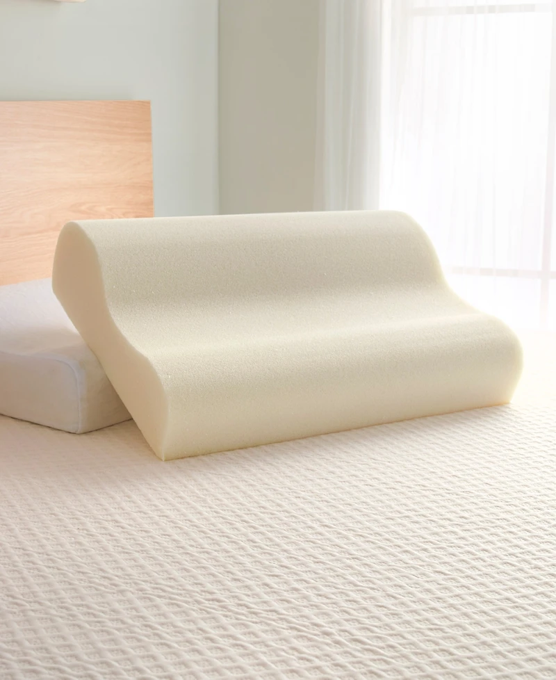 Peaceful Dreams Memory Foam Pillow, Contour