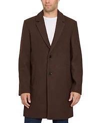 Sam Edelman Men's Single-Breasted Two-Button Coat