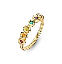 Pandora Crystal Stone x Marvel The Avengers Infinity Stones Ring