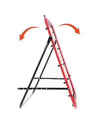 Net Playz Soccer Rebounder, Soccer Gifts, Kids Teens Football Games, Kick-back Practice Net for Skill Training, 3' x 3'