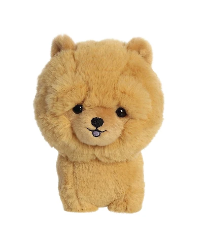 Aurora Small Chow Chow Teddy Pets Playful Plush Toy Brown 7"