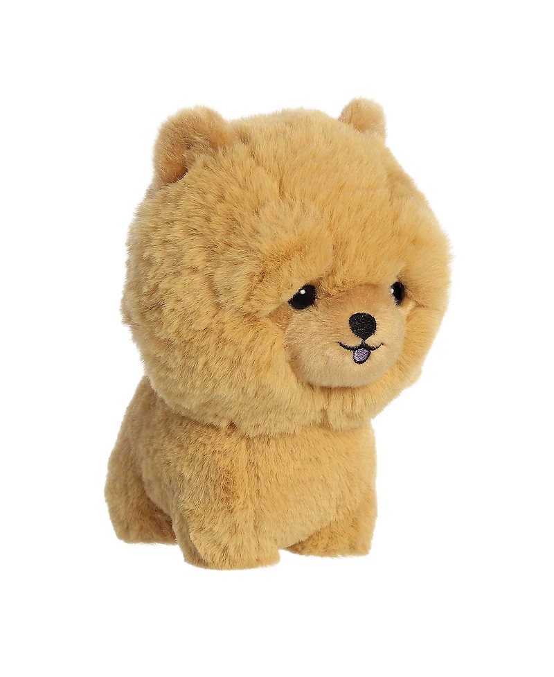 Aurora Small Chow Chow Teddy Pets Playful Plush Toy Brown 7"