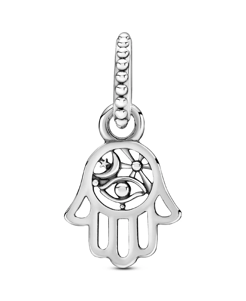 Pandora Sterling Silver Protective Hamsa Hand Dangle Charm