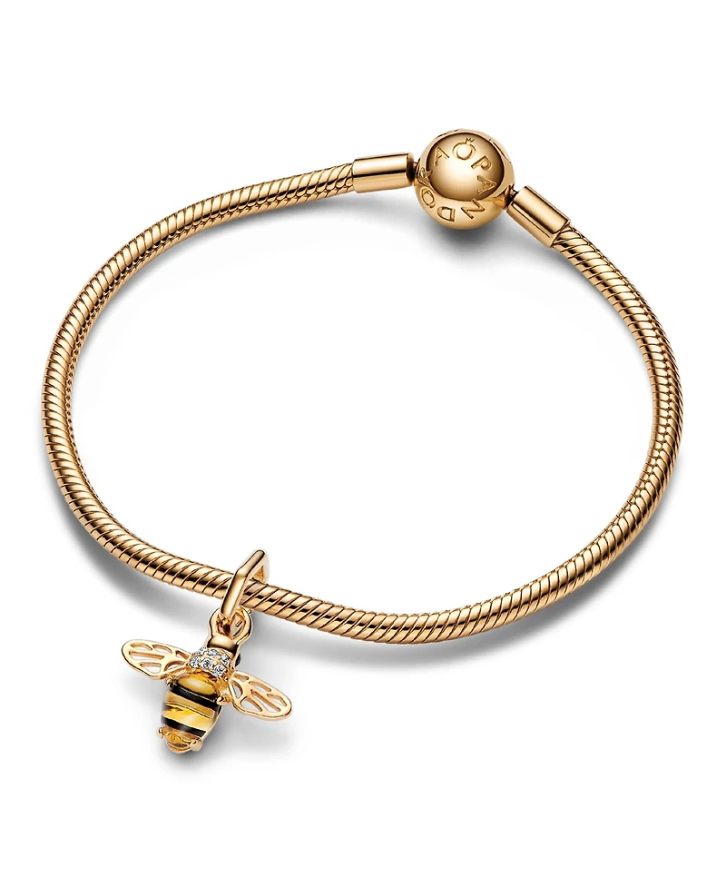 Pandora Mixed Stone Sparkling Bee Dangle Charm