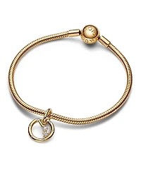 Pandora 14k Gold-Plated Zodiac Dangle Charm