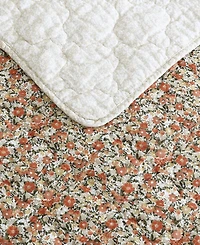 Laura Ashley Loves ton Cotton Reversible -Piece Quilt Set