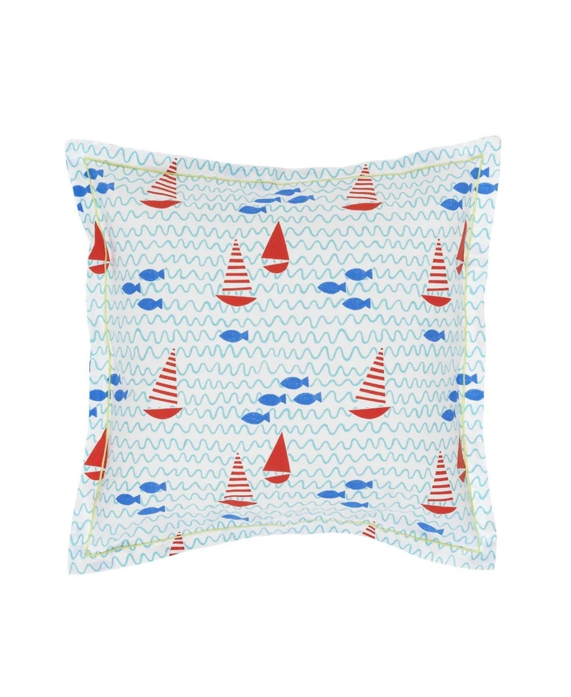 Around The World European Sham for Kids