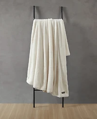 Closeout! Kenneth Cole Reaction Solid Faux Fur Throw, 60x50