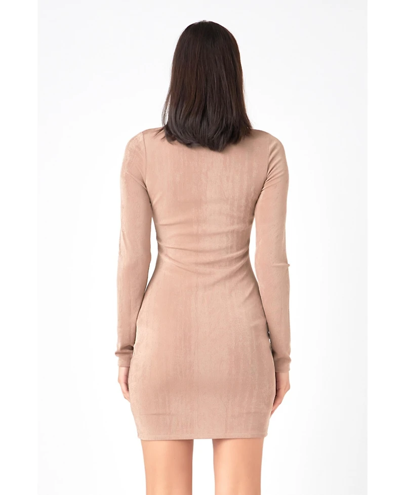 Women's Slinky Mini Dress