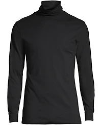 Lands' End Men's Super-t Turtleneck T-Shirt